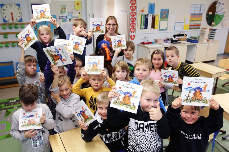 Pellon ekaluokkalaiset 2019