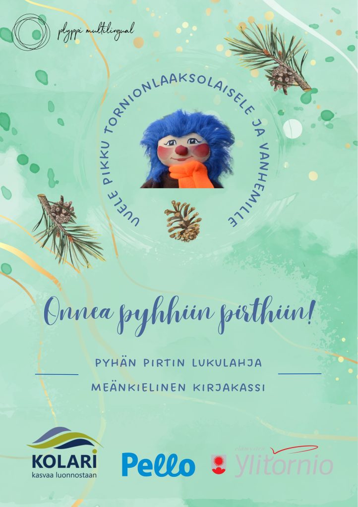 Pyhän pirtin lukulahjan esitteen kansi
